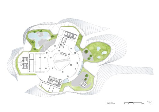 Xinhee Design Center, ninth-level plan