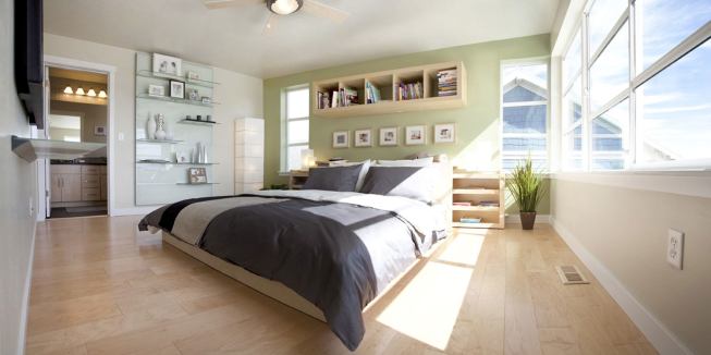 With three bedrooms and two-car garages, the Solaris collection homes start at $206,900 after rebates. The company estimates that owners’ monthly utility bills will be about 25% less than those of traditional homes.