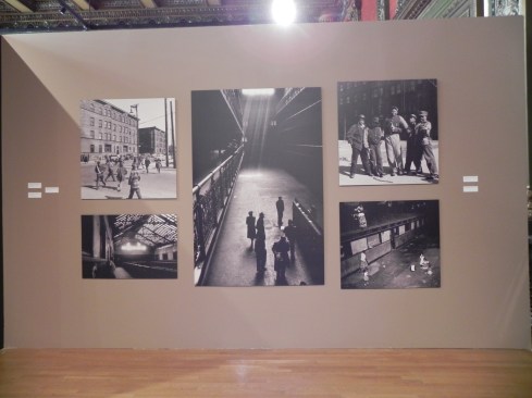 Installation image of the Chicago Cultural Center's 2014 exhibition on Mecca Flats.