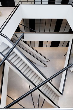 Atrium stairs