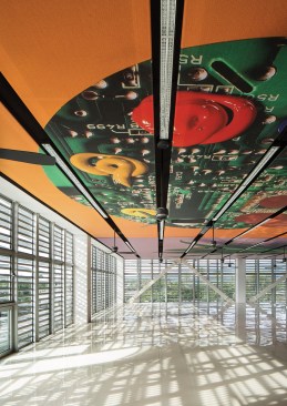 Another of Michal Batory's illustrations, printed on removable canvas