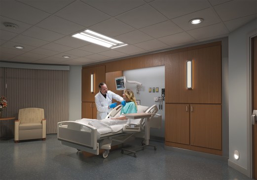 Kenall Lighting's Medmaster white-tunable fixture