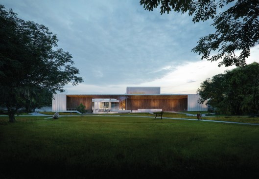 Mennello Museum of American Art expansion, in Orlando, Fla., designed by Brooks + Scarpa