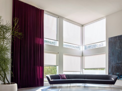 The Shade Store offers a state-of-the-art collection of motorized shades, blinds, and draperies customizable for the way you live. No outlets. No wires. No electricians needed. Their eco-friendly rechargeable motors are whisper quiet and can control even the largest window treatments. You can synchronize multiple products, set your favorite positions and schedule times with your smartphone, tablet, or home automation system. (The Shade Store, Suite 105)