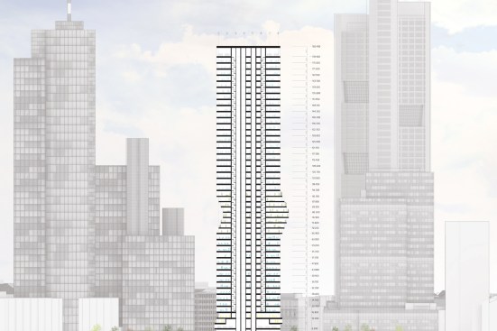 Metz by Bjarke Ingels Group (BIG) in Frankfurt, Germany.