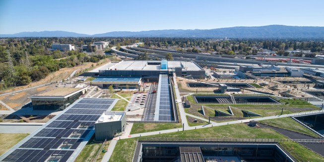Microsoft Silicon Valley Campus, designed by WRNS Studio