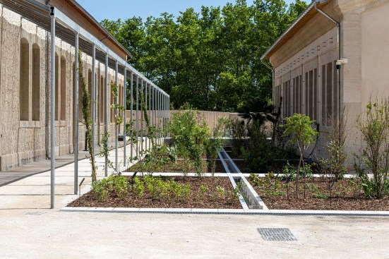 Garden at Atelier LUMA.