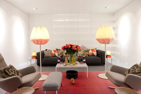 Antonio Citterio designed Grand Repos, with two sitting positions, and Panchina, an upholstered bench that serves as a stand-alone seat or matching ottoman for Vitra. 
www.vitra.com, 
antoniocitterioandpartners.it