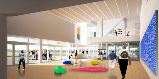 Flexible Gallery at the Moody Center for the Arts at Rice University