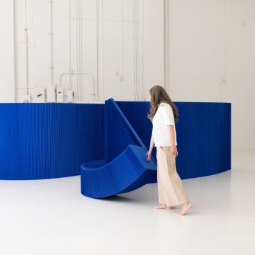 MOLO Bank Benchwall. Courtesy Maison&Objet.