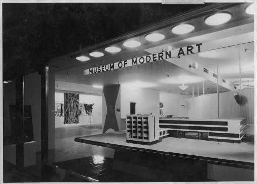 Installation view of the exhibition "Bauhaus: 1919-1928."