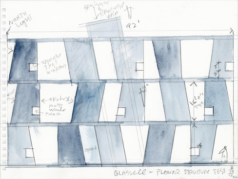 Holl watercolor of the Glassell