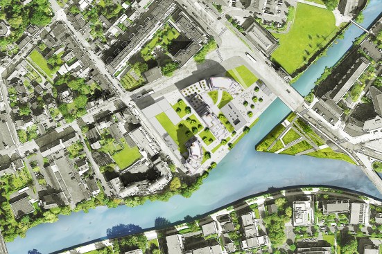 Site plan for Ilot de l’Octroi, by MVRDV