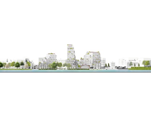 Ilot de l’Octroi elevation