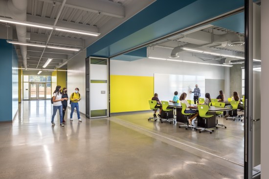 Del Dios Academy Stem Building. San Diego, CA. HMC Architects.