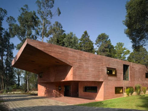 The Royal Embassy of the Netherlands, in Addis Ababa, Ethiopia, designed by RAAS Architects.