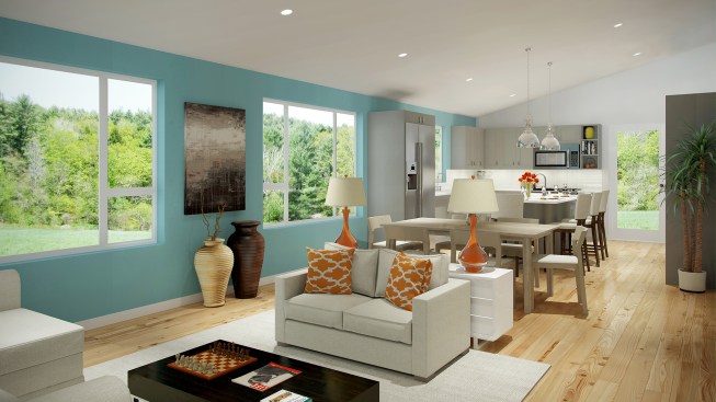 Interior rendering, Ridgeline model
