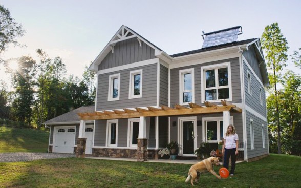 The Specht residence, in Thaxton, Va.
