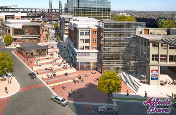 Rendering of development around the park. (Dec. 10, 2014)