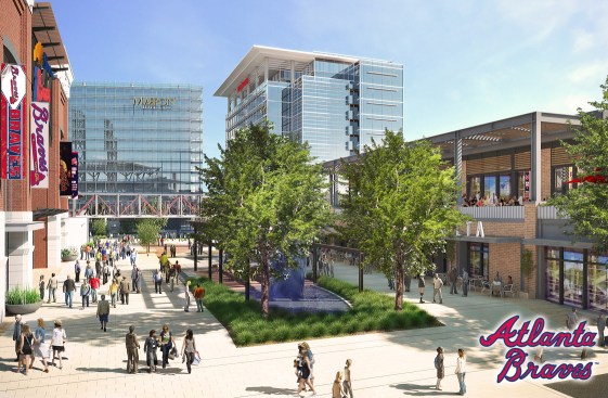 Plaza grounds. (Dec. 12, 2014)