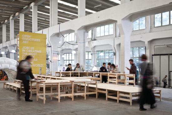 With OpenStructures, Dutch designer Thomas Lomm&eacute;e is suggesting that people anywhere, sharing a common geometrical grid based on a 4cm-by-4cm square, can construct and build on others' modular components to make anything imaginable. 
openstructures.net