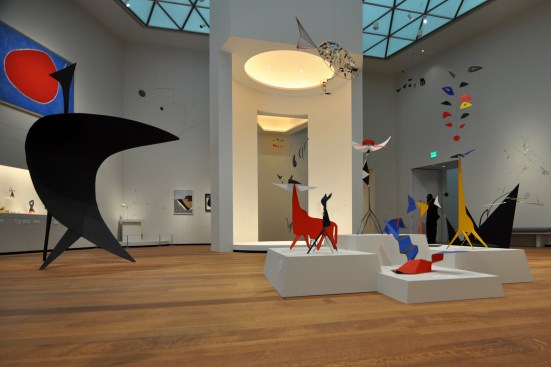 Alexander Calder: A Survey, Tower 2 of the National Gallery of Art, East Building, includes 28 works by the renowned sculptor.
