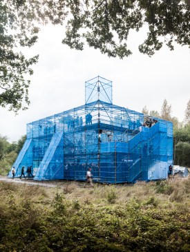 Newcastle Stage, designed by Assemble, at the 2017 Horst Arts & Music
Festival in Belgium.