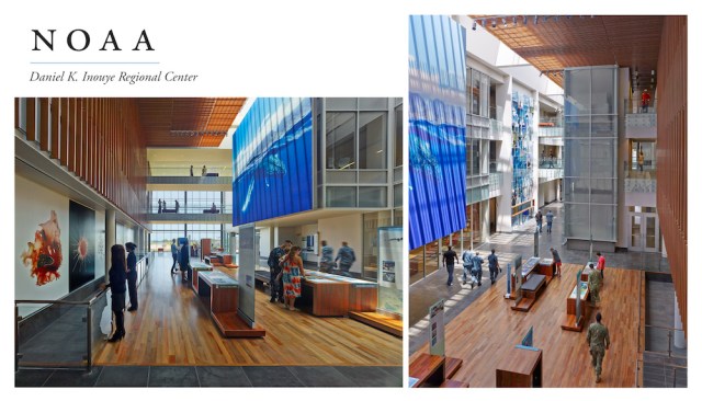 NOAA Inouye Regional Center - Exhibition Atrium 
