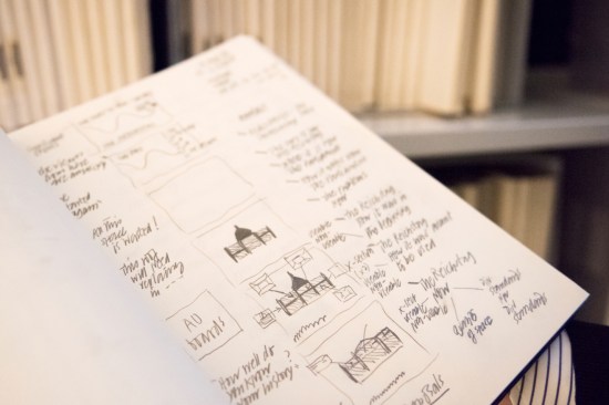 Drawings from Foster's archive