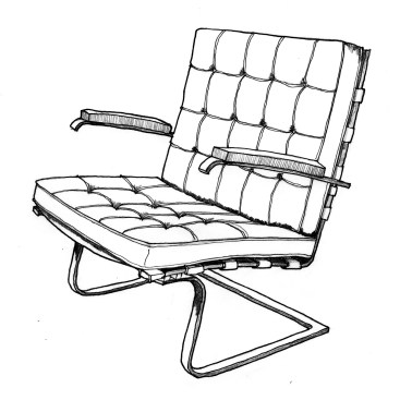 Mies' Tugendhat Chair