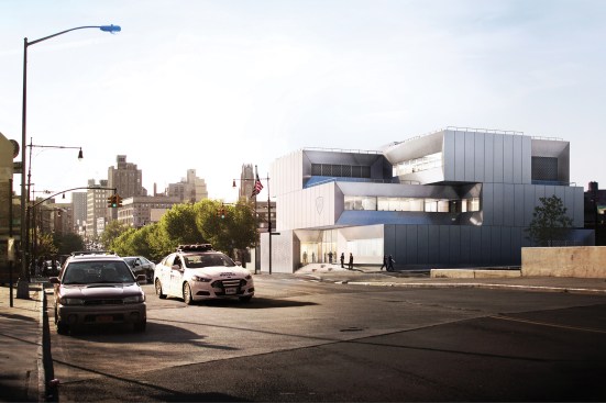 Rendering of BIG's Bronx police station