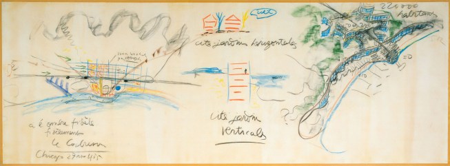 A Plan Obus drawing