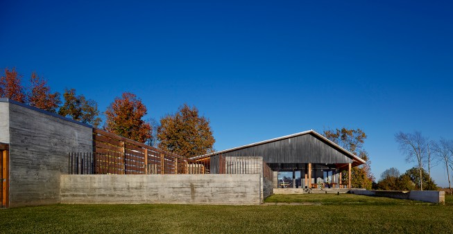 O'Dell Residence_Southface_Fall Scene