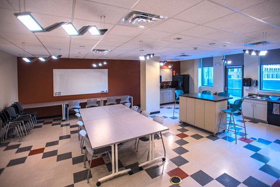 OLED Gateway program installation at DeJoy, Knauf & Blood office, in Rochester, N.Y.