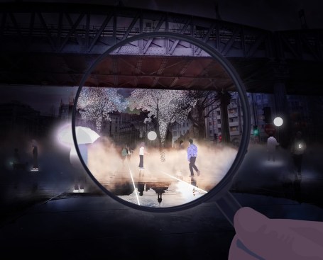 ON Agence de Conception Lumière's vision for the "Future of Lighting" exhibition.
