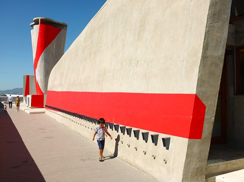 "Triangles Percés" by Felice Varini