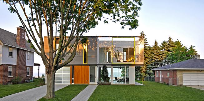 OS House, designed by Johnsen Schmaling Architects.