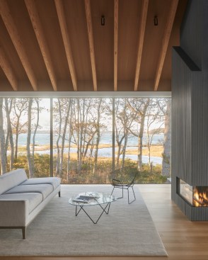 Osprey House on Shelter Island, N.Y., by Desai Chia Architecture. Photo by Jake Balston.