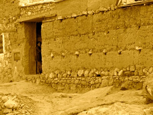 "Girl in Doorway, Ourika Valley, Morocco" (2012) by Daniel Albo