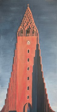 "Reykjavik Sunset" (2017) by Josh Mings