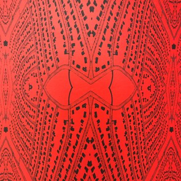 Pattern Language, Levittown (Red) by An Te Liu.
