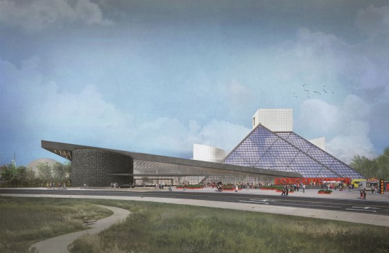 In 2021, PAU won an invited global competition to expand I.M. Pei’s Rockand Roll Hall of Fame in Cleveland.