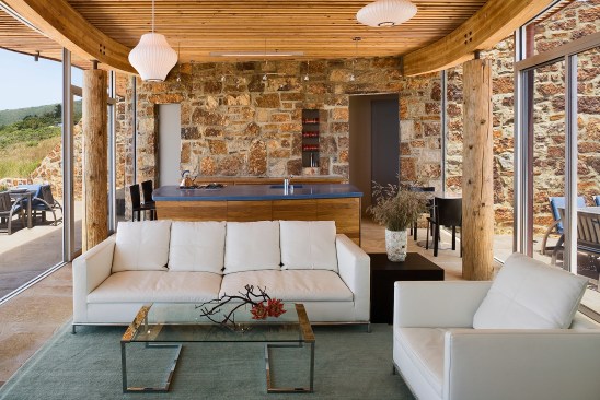 Dani Ridge uses propane for its space heating, water heating, stove, clothes dryer, hot tub, and standby generator.