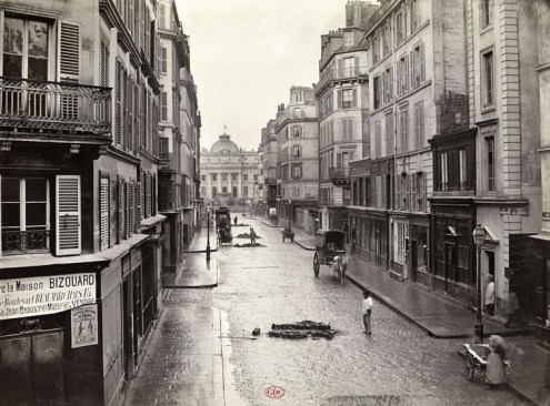 The rue de Constantine c. 1865