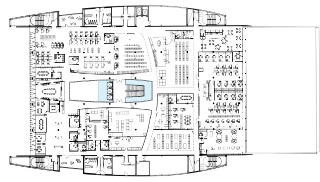 Second floor plan