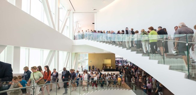 Ouverture pavillon Pierre Lassonde