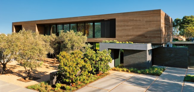 The Point Dume residence in Malibu, Calif.