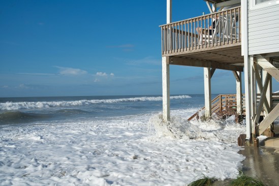 Porch on Ocean Isle Beach, N.C.