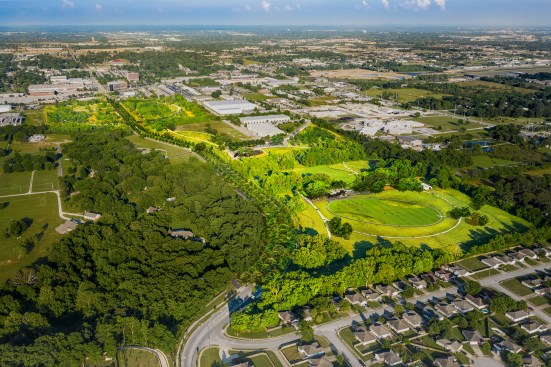 PORT's master plan for the 8th Street Gateway Park in Bentonville, Ark., which will anchor a 25-mile trail system and become the jewel in the city's park system.