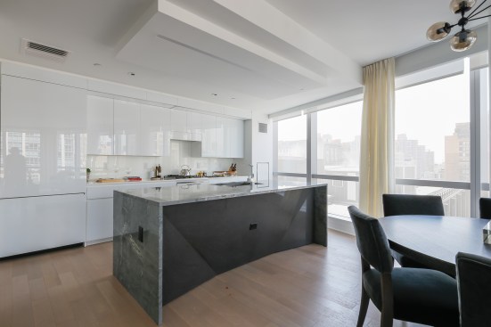 Typical condominium kitchen